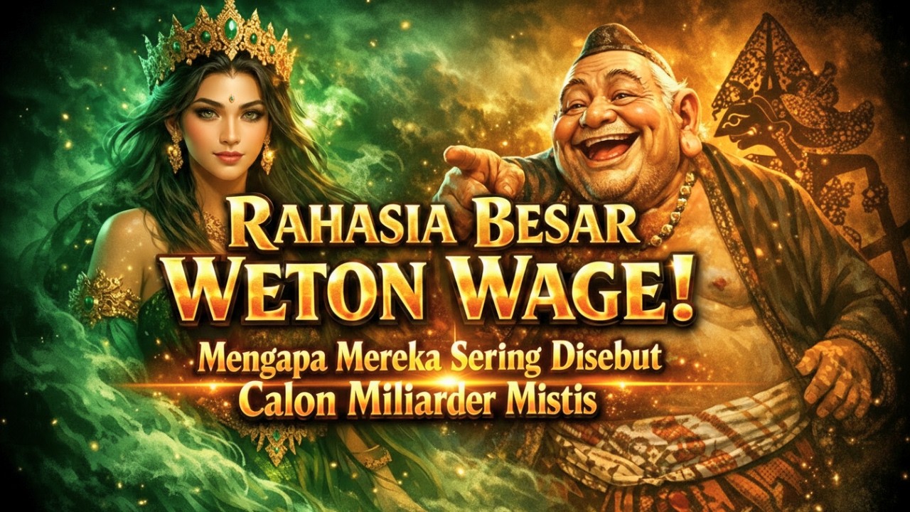 NGERI❗Benarkah Pemilik WETON WAGE di Sebut Calon MILIARDER mistis❗Simak pembahasanya...