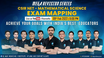 Revision of CSIR NET Mathematical Science | Exam Mapping | L2