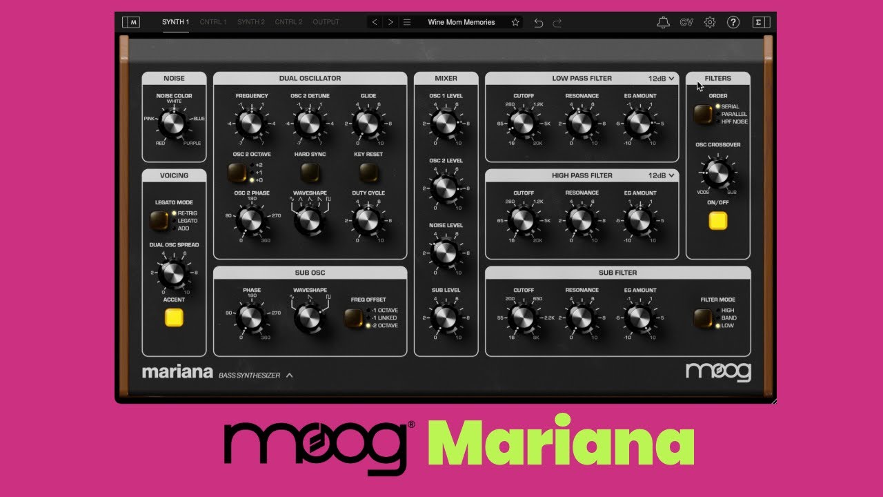 Mariana by Moog: Analog Soul, Digital Power (NO TALKING)