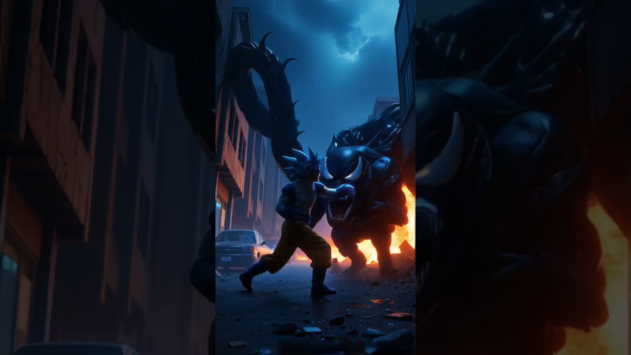Goku VS Venom  