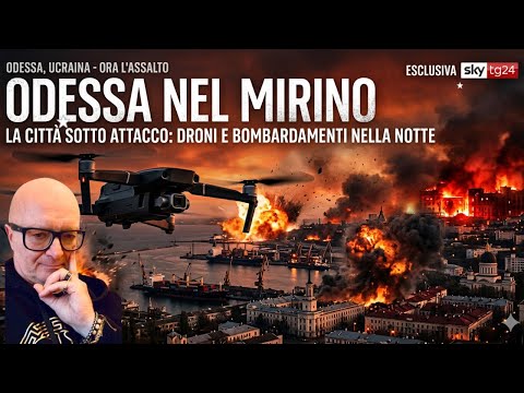 Video Odessa nel mirino: Mosca intensifica gli attacchi mirati