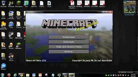 Minecraft Beta 1.8.1 - How To Install The Single Player Commands Mod