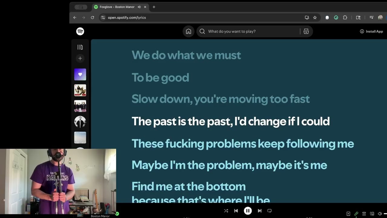 Boston Manor - FoxGlove (Vocal Cover)