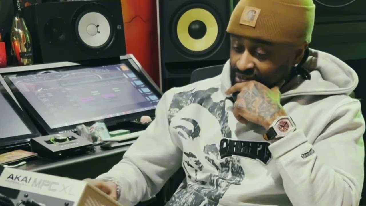 Rsonist of The Heatmakerz making beat using SAMPLA.AI