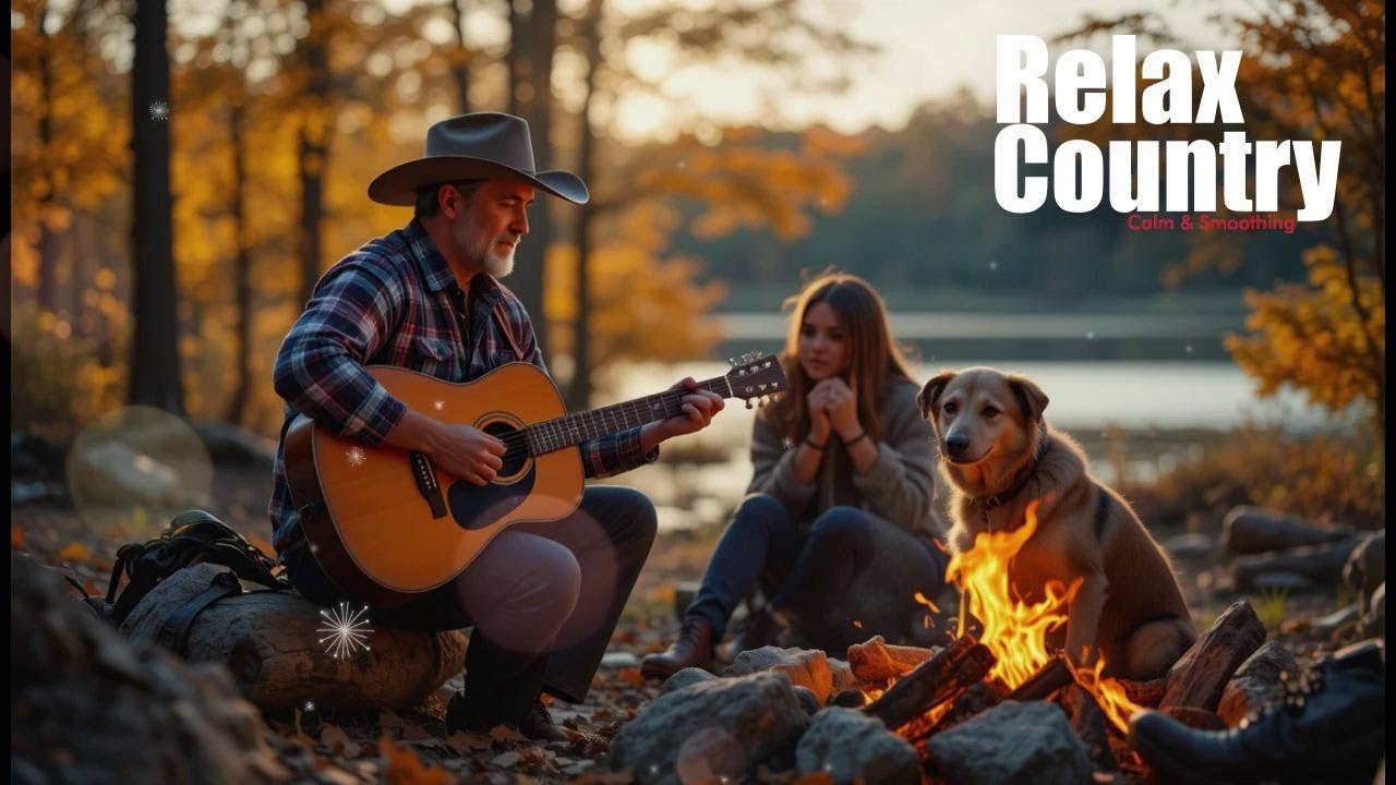 ☕ Cozy Acoustic Nights: Country Love, Campfire Warmth & Coffee-Scented Calm Vibes