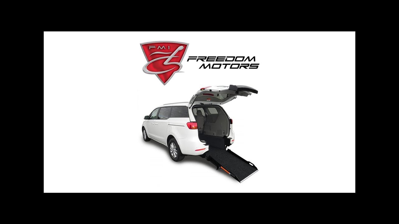 Freedom Motors Rear Entry Ramp - Emergency Manual Operation - YouTube