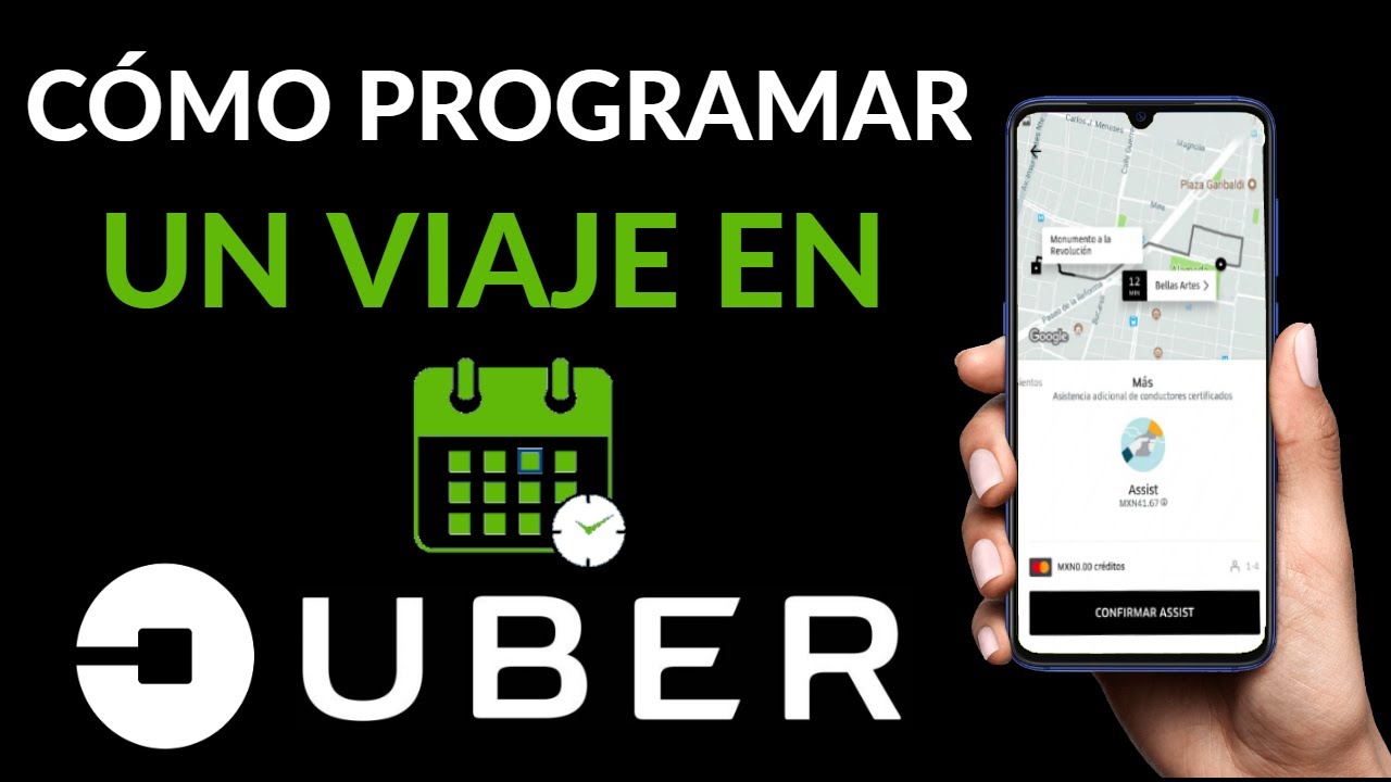 Cómo Programar un Viaje en UBER en Cualquier Momento YouTube