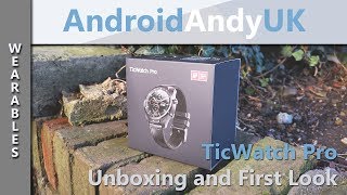 Ticwatch Pro Unboxing, Setup And First Look