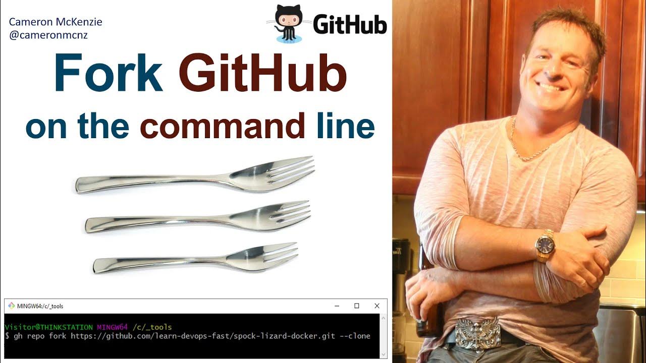 Fork GitHub from the Command Line YouTube