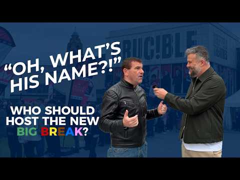 Who Should Host Big Break?! Snooker Fans Have Their Say