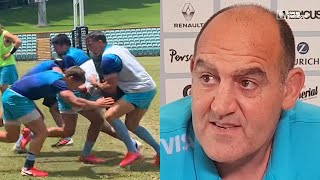 Coach Mario Ledesma On His Pumas Vs Australia | Argentina Press Conference | Rugby News | RugbyPass screenshot 1