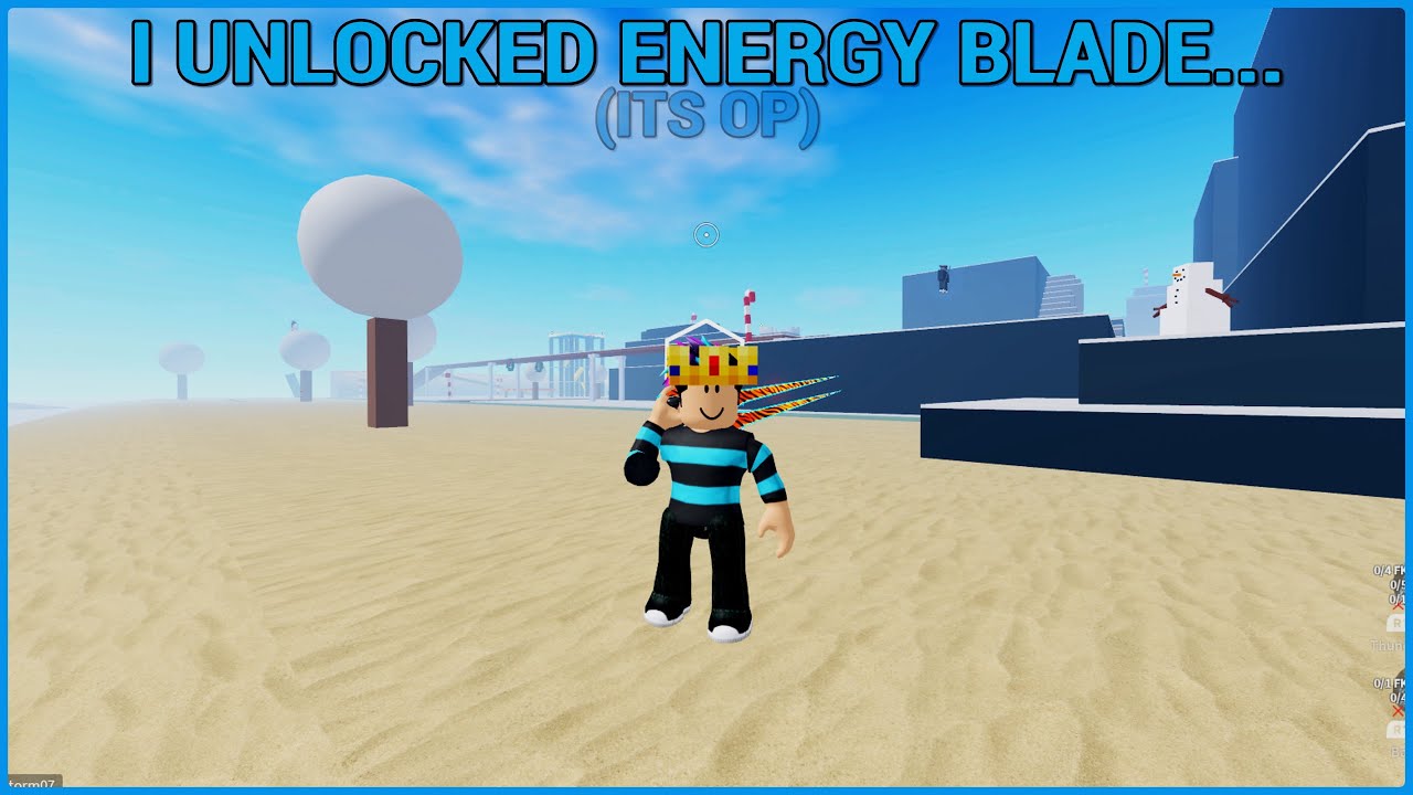 I GOT THE ENERGY BLADE IN ROBLOX COMBAT WARRIORS…AND ITS OP.