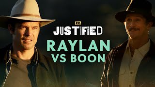 Raylan vs Boon  Scene | Justified | FX