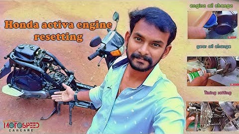 Honda activa engine work timing setting | engine working understand 😜