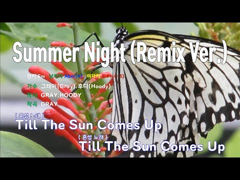 [은성 반주기] Summer Night(Remix Ver.) - 그레이(Gray).후디(Hoody)