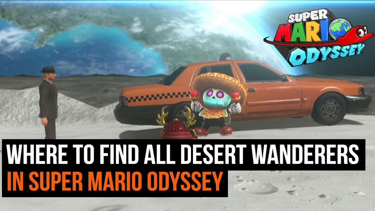 Where To Find All Desert Wanderer Locations in Super Mario Odyssey