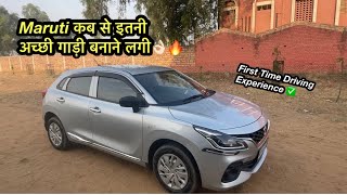 क़सम से बता रहा हु😳. मक्खन चलती है👌🏻। The all new Baleno driving Experience 🔥.