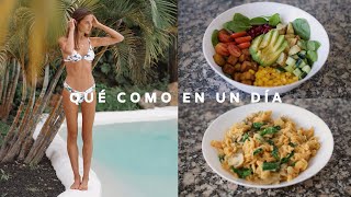 Qué como en un día saludable de cuarentena | Recetas vegetarianas