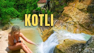 Exploring Kotli Istrias Ancient Village With Waterfalls And Watermill