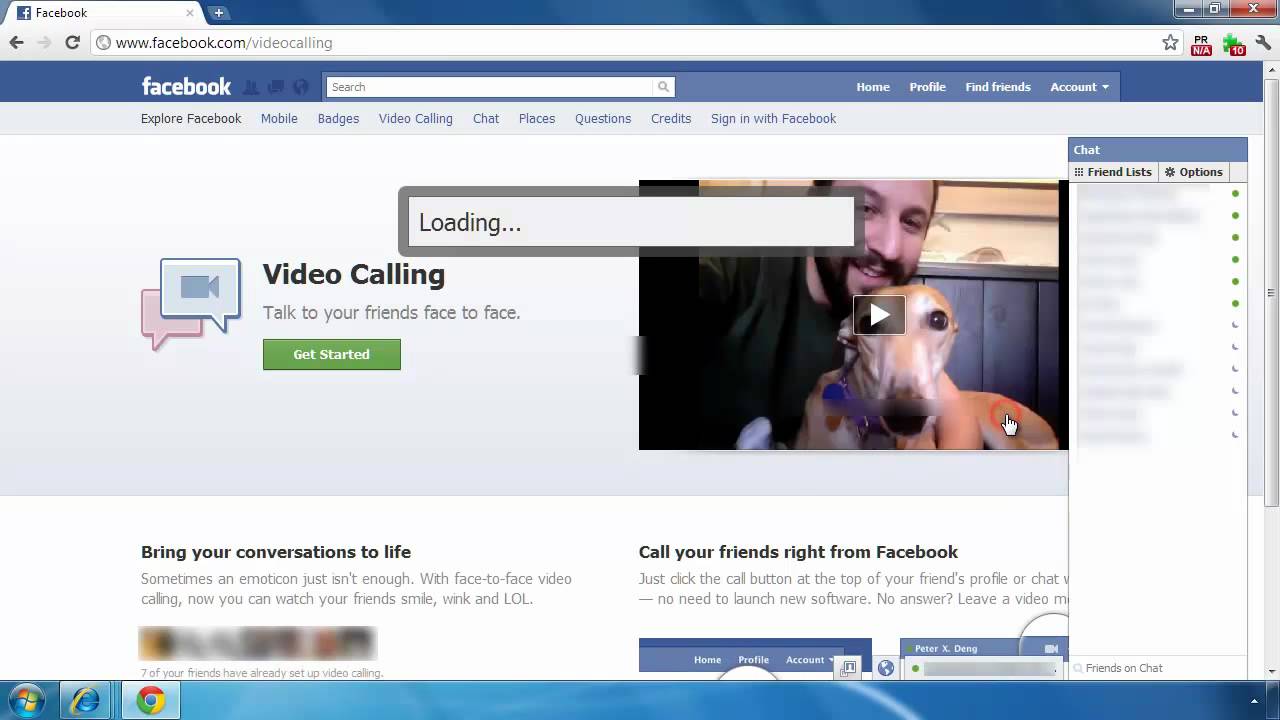 facebook video calling 2.0.0.447