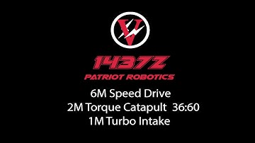 1437Z Early Season Mini-Reveal (Shooter) | Vex Robotics 2018 Turning Point