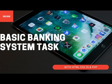 Basic Banking System | Web Development | The Sparks Foundation | #GRIPJULY21 | Vipul Shukla