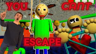 THERES NO ESCAPE [Baldi's Basics] BEST MOMENTS!