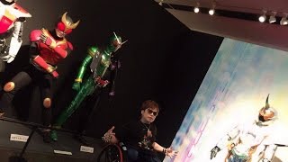 仮面ライダー制作秘話 白倉伸一郎さん東映プロデューサー 超世代 仮面ライダープレミアムアート展 浜松市美術館 アマゾンズ ハンバーグ さわやか ロード・バロン 駆紋戒斗 小林豊