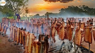 Argentina's Best Traditional Grilled Rib - How to Make Masses Grilled Rib and Sell Out in One Day?