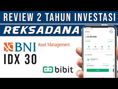 2 Tahun Investasi Reksadana Saham BNI AM INDEKS IDX30 di Bibit