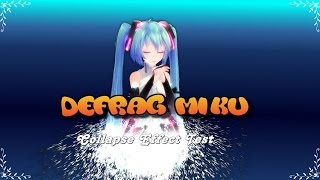 [MMD - MME] Defrag Miku - Collapse Effect Test
