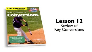 Conversions 12 – Review of Key Conversions | Math Fluency