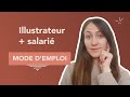 Illustrateur et salarié à côté : c’est possible ?