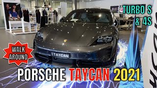 Porsche Taycan 2021 Review Australia Turbo S & 4S Exterior & Interior