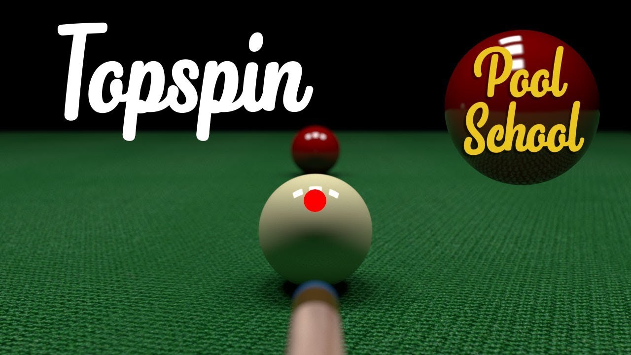 How to play with Topspin in Pool | Pool School