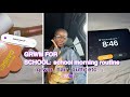 GRWM : my school morning routine!(skincare, hair , outfit ideas etc..) ⋆.𐙚 ̊