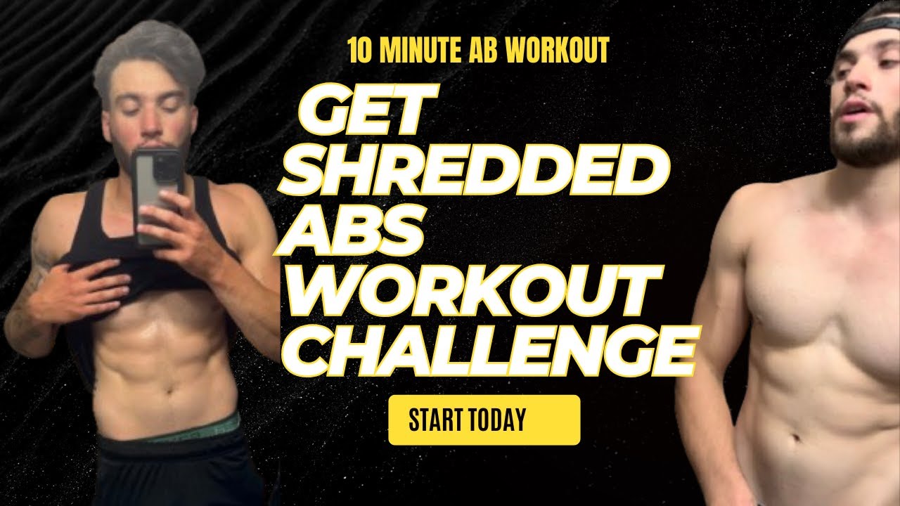 10 Minute ABS! {Get Shredded Fast} - YouTube