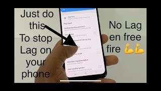 How to fix lag free fire Samsung Galaxy / Boost Android gaming performance 2020 screenshot 4