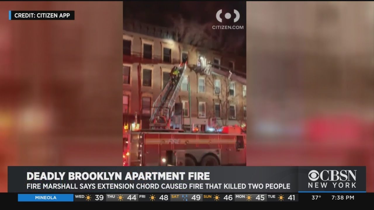 2 Killed In Brooklyn Apartment Fire - YouTube