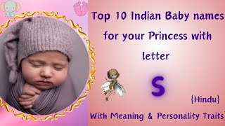 Top 10 Indian Baby names for your Princess starting with letter ‘S’ | Hindu Baby Girl Names 2024