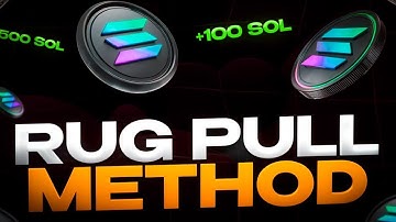 Rug Pull Guide New Method | Solana Memecoin 2025
