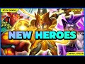  new heroes from elemental gargoyle  construct in beta v68 part 1  empires  puzzles