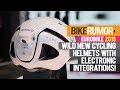 Wild new electronically integrated cycling helmets