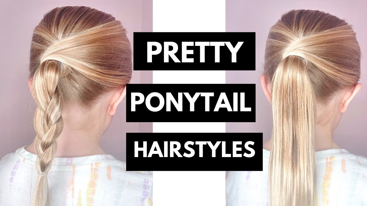 Quick & Easy Double Braids & Top Ponytail Hairstyle Tutorial Korean Style -  YouTube