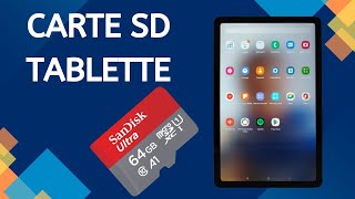 Comment configurer une carte SD comme stockage de photos vidéos sur tablette screenshot 1