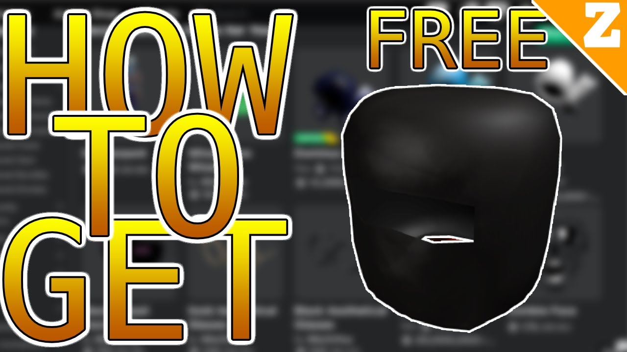 How To Get The Ninja Mask Of Shadows Hat For Free Roblox Youtube - roblox ninja id