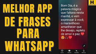 Melhor APP de FRASES Motivacionais STATUS WhatsApp screenshot 2