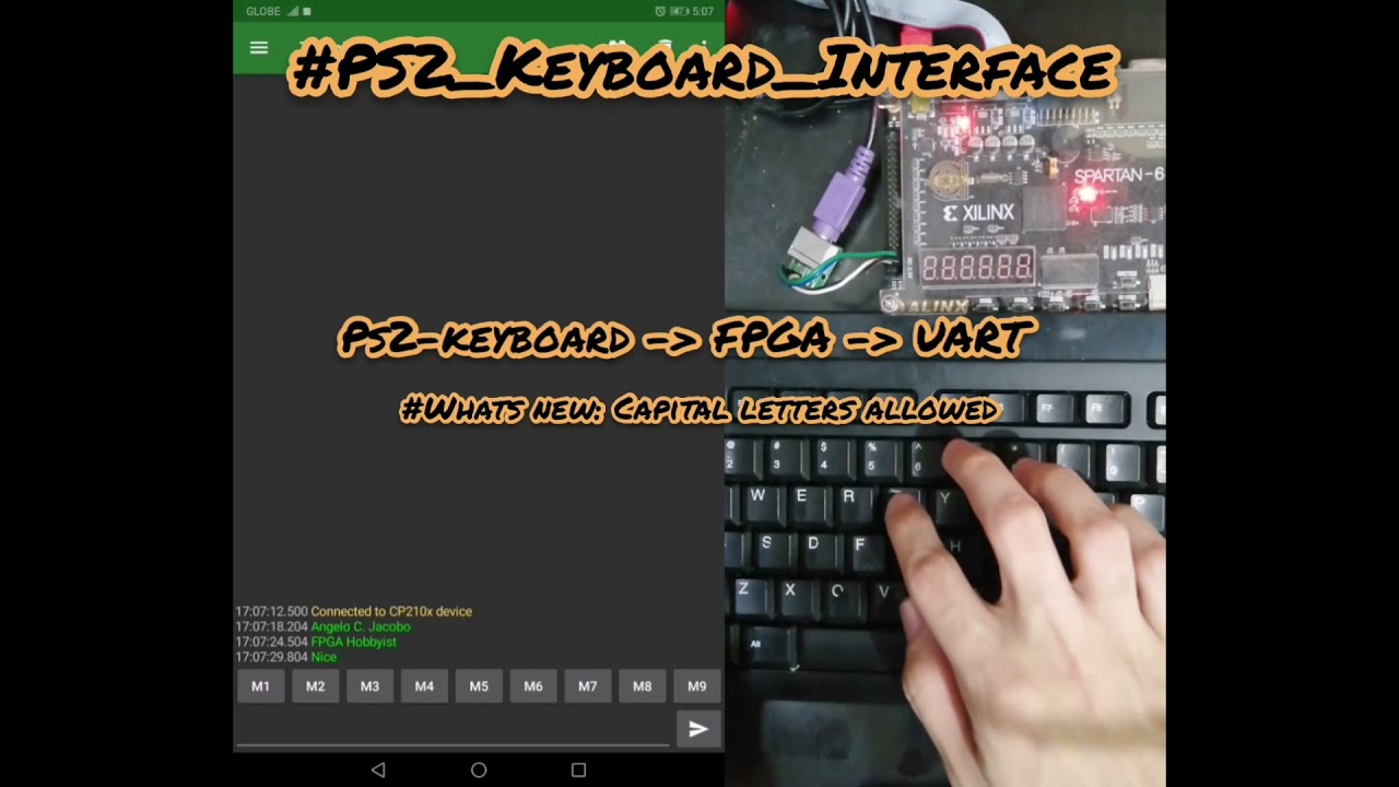 Alternative Keyboard Interface 2 [FPGA] - YouTube