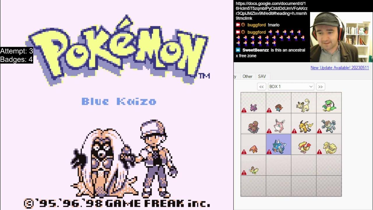 Blue Kaizo hardcore nuzlocke part 4 YouTube