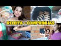 VLOG:FIZ BISCOITO DE POVINHO NA AIR FRYER || Mostrando minhas comprinhas 🧡